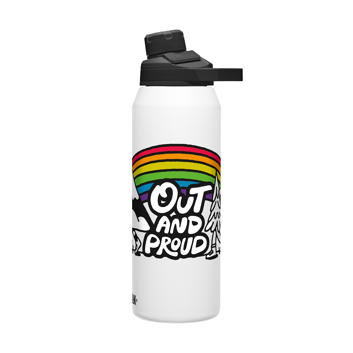 chute-mag-32-oz-water-bottle-insulated-stainless-steel-plus-cleanup-kit-pride-collection-limited-edition-c6 xhvxlhasbo